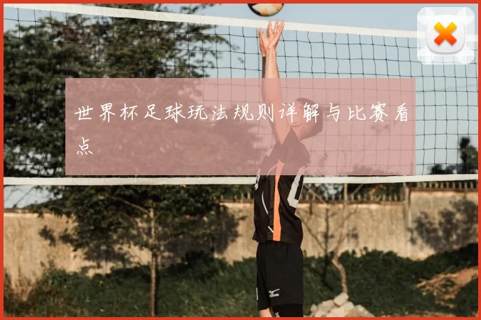 世界杯足球玩法规则详解与比赛看点