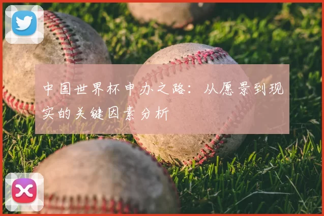 中国世界杯申办之路：从愿景到现实的关键因素分析